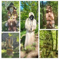 Ein "Mythenwanderweg" mitten im Nirgendwo...