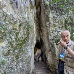 Entrance to the church