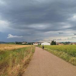 Yeah, there was a thunderstorm!