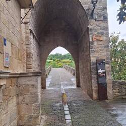 Heading out of town to my accommodation-of course, it was UP A HILL!!!