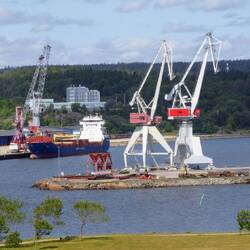 Der Hafen von Uddevalla