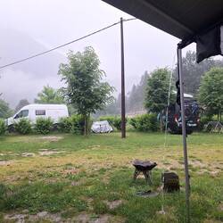 Es regnet ohne Pause