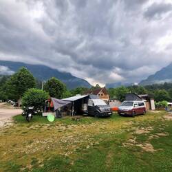 Unser CP liegt in einem Bergkessel