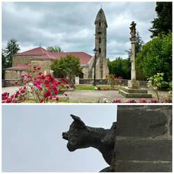 Mombuey: Kirche mit Ochse
