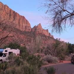 Ausblick vom Stellplatz