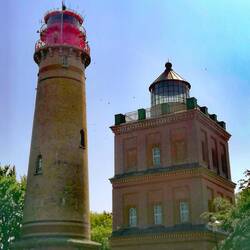 Rechts der alte Schinkelturm