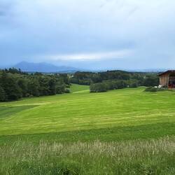hoch über dem Chiemsee auf einem Bauernhof die I Übernachtung