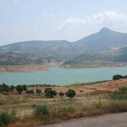 Stausee neben Zahara de la Sierra