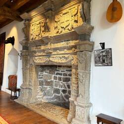 Donegal Castle fireplace