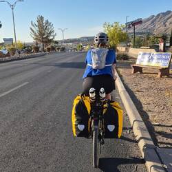 Abends ging es die ersten Kilometer gen Westen, an den äußersten Rand von El Paso