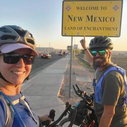 Wir betraten unseren ersten Staat der Great Divide: New Mexico