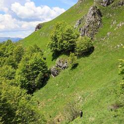 Manchmal ging es recht steil hoch 😅