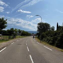 Die Landschaft war eine willkommene Abwechslung zu den letzten drei Tagen.