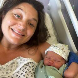 Nancy gives birth to unnamed baby