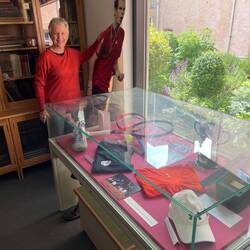 My mate Andy's display in the Dunblane museum