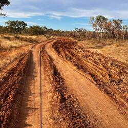 A bad section of the Gibb River Rd