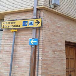 It's always SUCH a relief to see the sign for your accommodation for the night!!