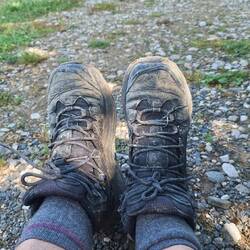 Yeah, its as bad as it looks! My feet are suffering a little