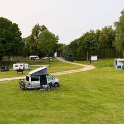 Der Campingplatz in Trakai