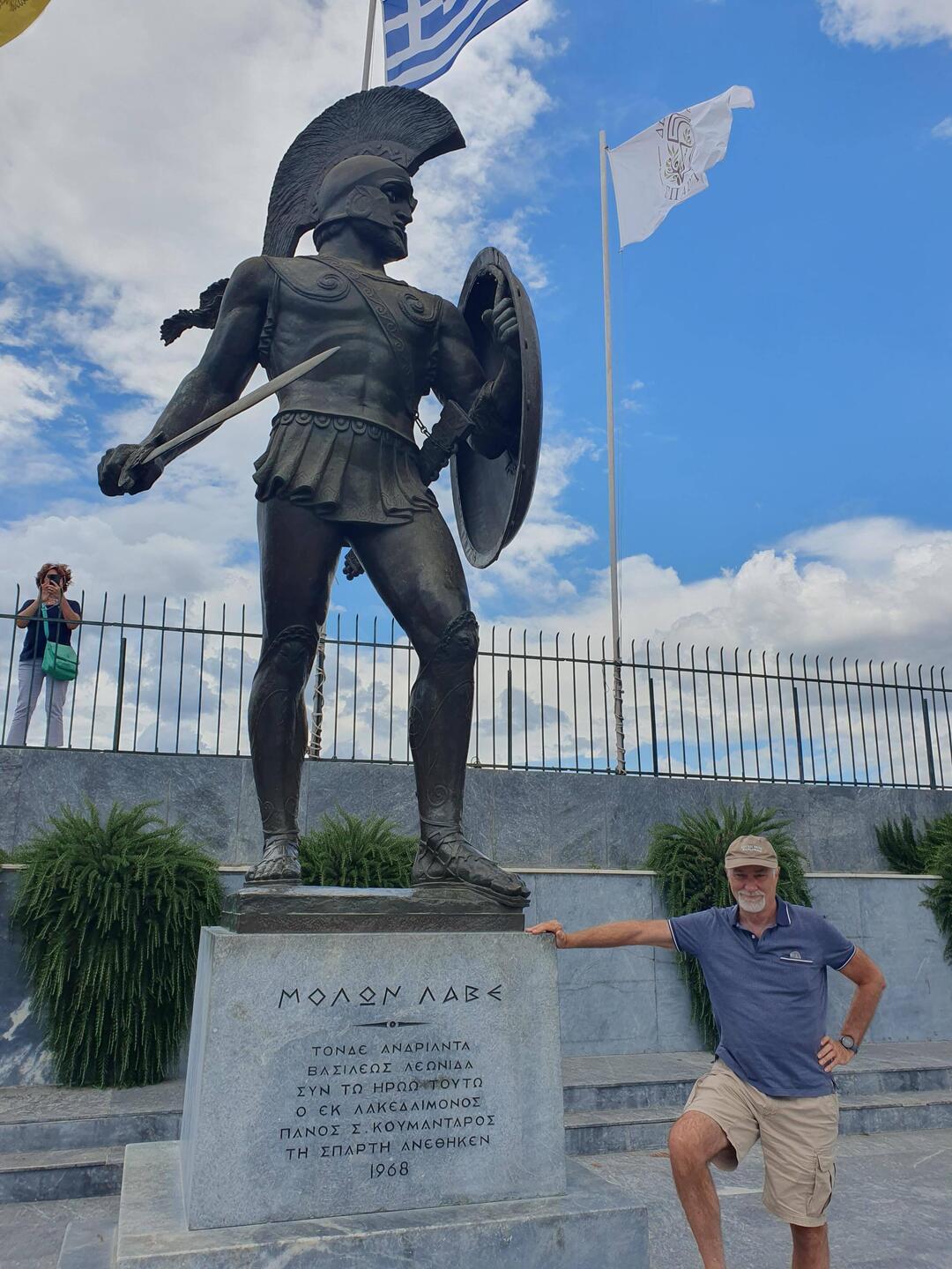 Leonidas. The last Spartan king.
