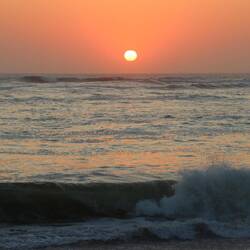 Der letzte Abend in Swakopmund. Irgendwann komme ich sicher zurück!