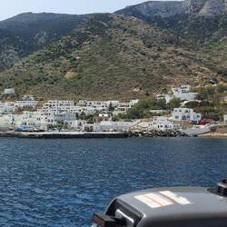 Leaving Sifnos behind