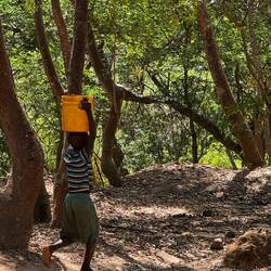...zu uns ins Camp. Verwendungszweck: Wasser für Toilettenspülung! 😩😁