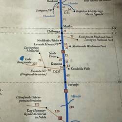 Das ist unser Plan für die exakt gleiche Strecke in 2025. Dauer: 2 Tage