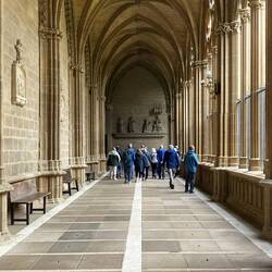Between 1390-1800 both royals and commoners were buried in the church