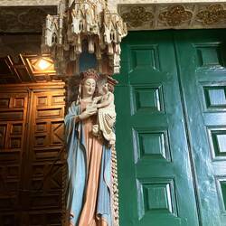 A warm Mary that the Matriarchal Basque Christian could feel close to evolved in Art.