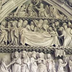 We are now the illiterate ones who don't know how to read the sculptures of the past...