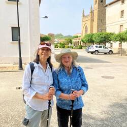 We shared the poles Nancy bought the night before