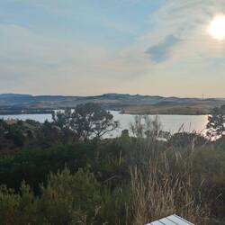 Ohne Auto mit untergehender Sonne ☀️