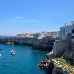 Polignano harbour