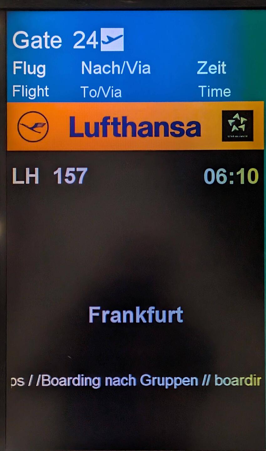 Start 4:00 von zu Hause
