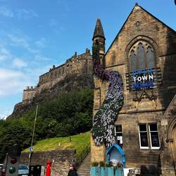 View to Edinburgh Castle