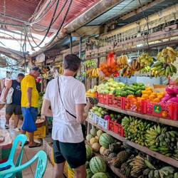 At the local market 🍍