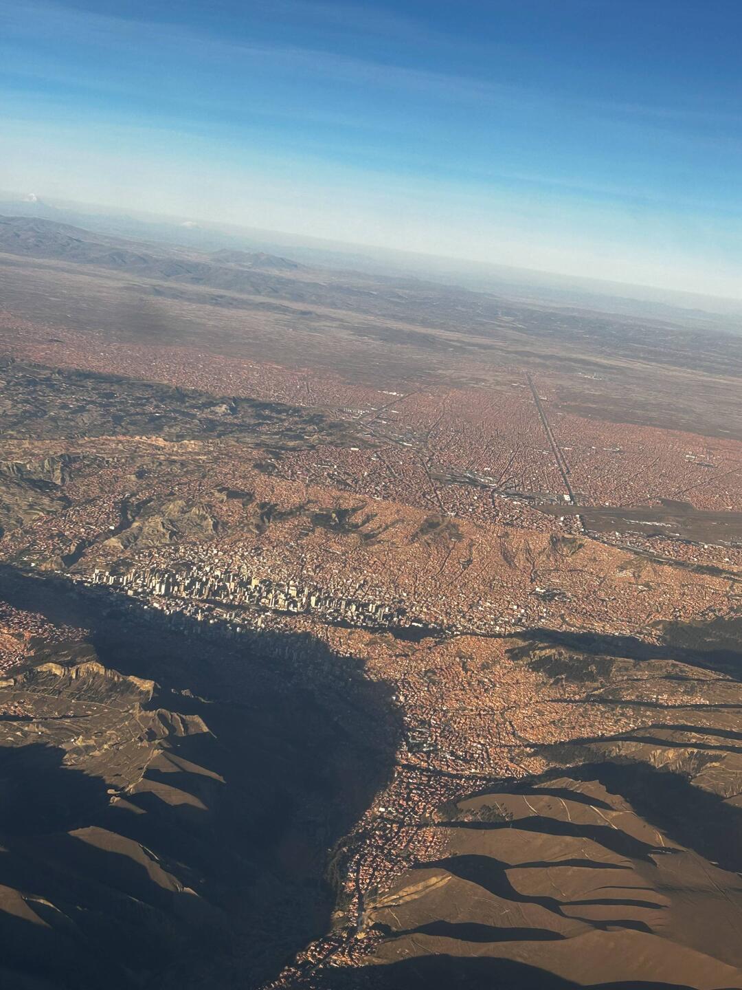 Schönster Flug - Cochabamba nach/a La Paz - Un Vuelo más maravilloso