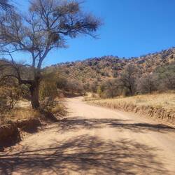 Es gab sogar ein wenig Schatten und somit auch eine 1,5 stündige Pause in der Mittagshitze