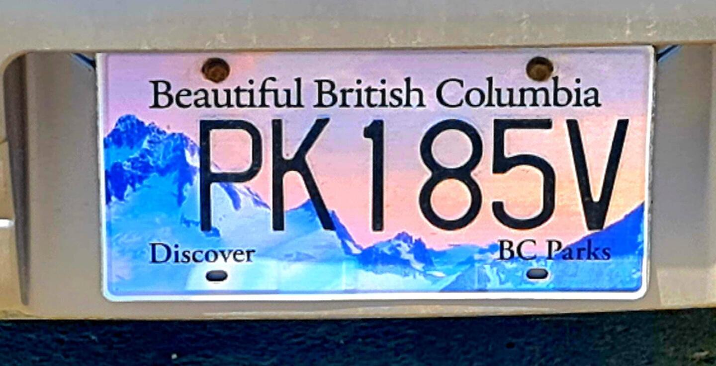 Welcome in BC mit 1 Std mehr Zeitverschiebung = 9 Std zur CH