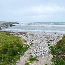 Strand hinter der Destillerie