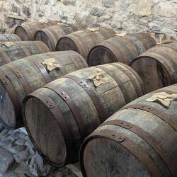 Fasslagerung des Whiskys