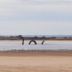 Loch-eel monster at Lochiel