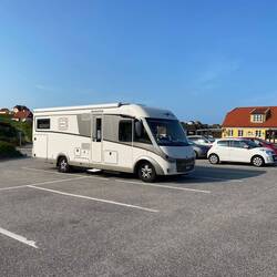 Hier übernachteten wir mit 2 anderen Camper
