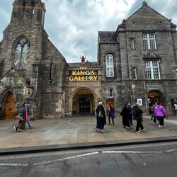 Bottom end of Royal Mile