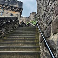 Going up to crown square