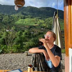 Ta Van beers after a long day on the mountain paths