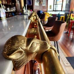 At the Mexican Resaurant.