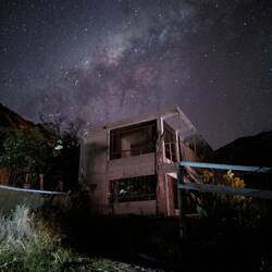 Colca Canyon Wanderung, Blick auf von der Oase aus