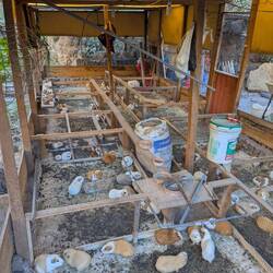 Meerschweinchen Farm der lokalen Bauern im Colca Canyon